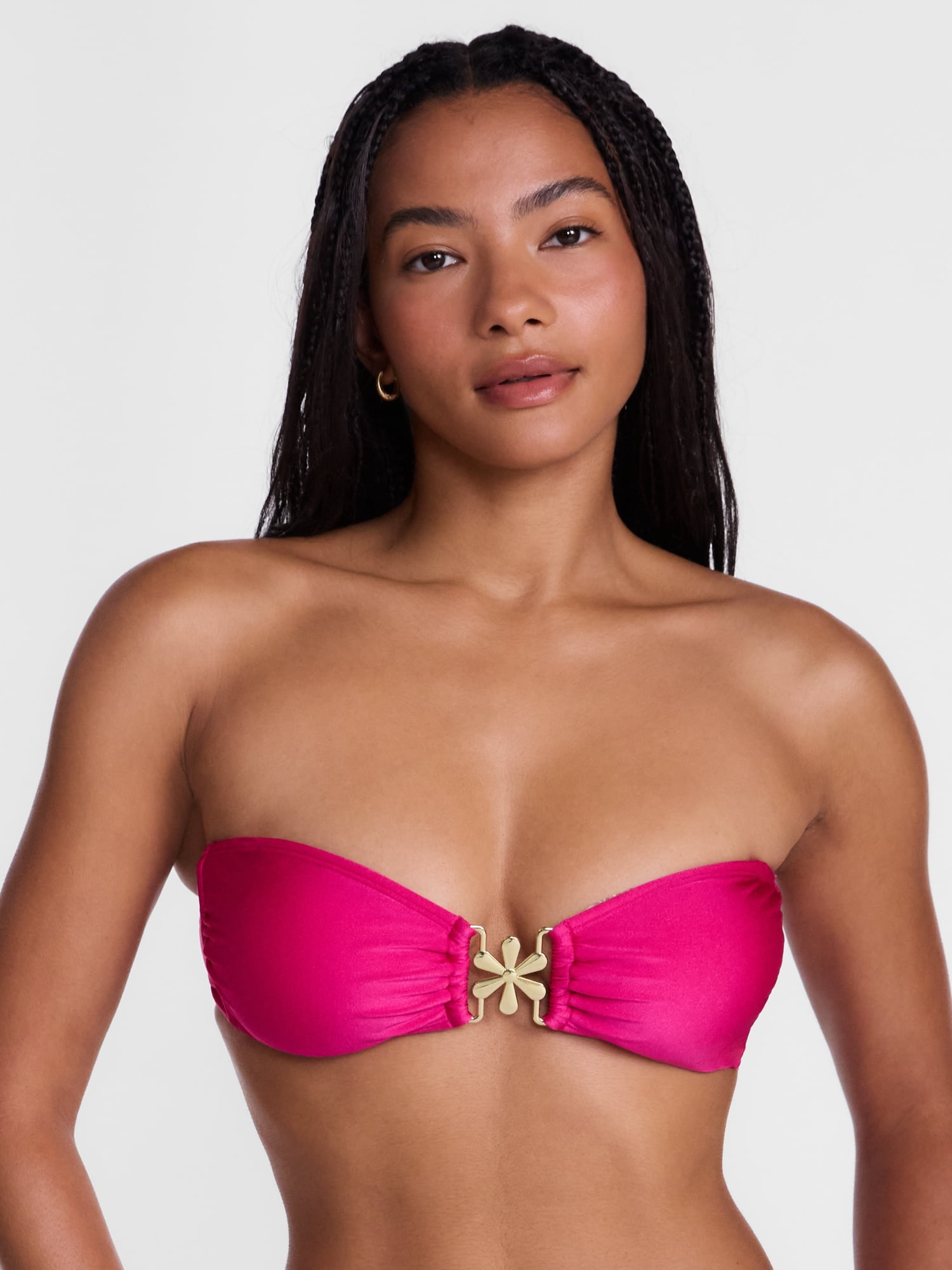No Boundaries Bandeau Bikini Top, Women’s XXS-XXL