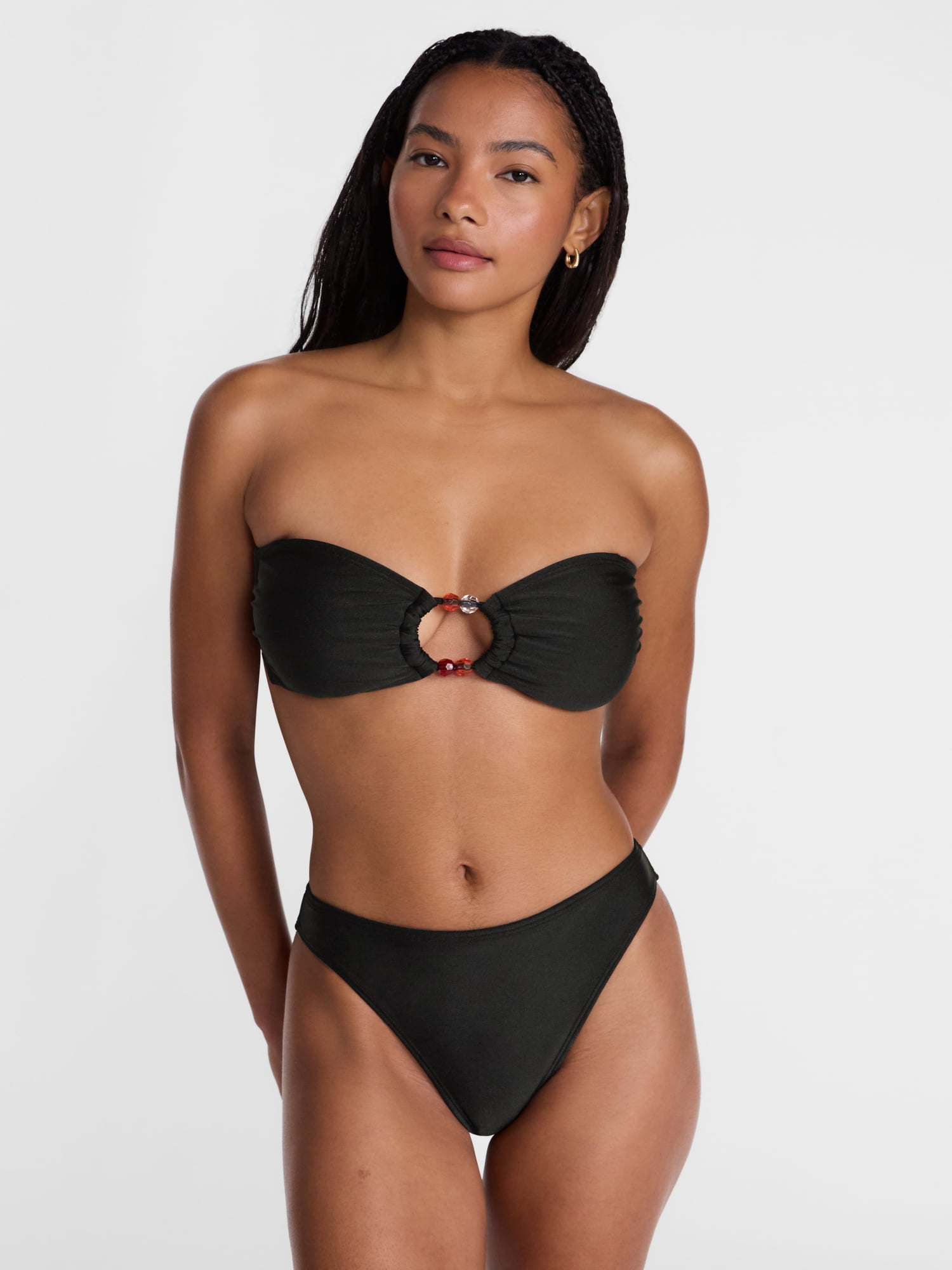 No Boundaries Bandeau Bikini Top, Women’s XXS-XXL