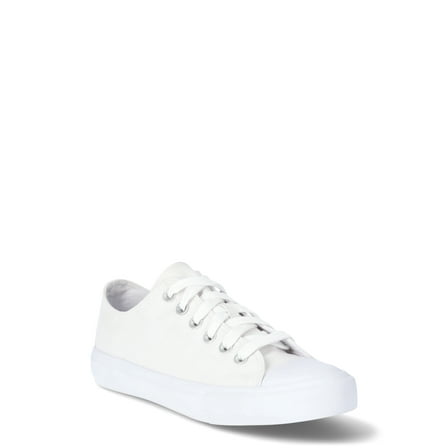 No Boundaries Classic Lace Up Sneakers, Wide Width Available, Womens