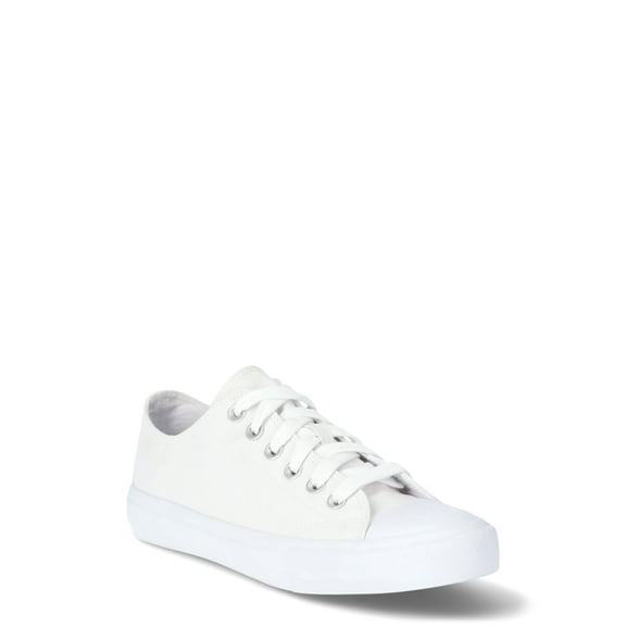 No Boundaries Classic Lace Up Sneakers, Wide Width Available, Womens