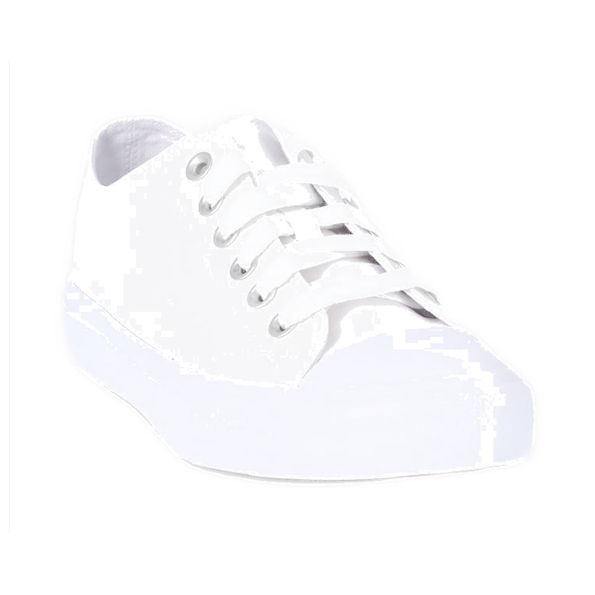 No Boundaries Womens Classic Lace Up Casual Sneakers, Wide Width Available