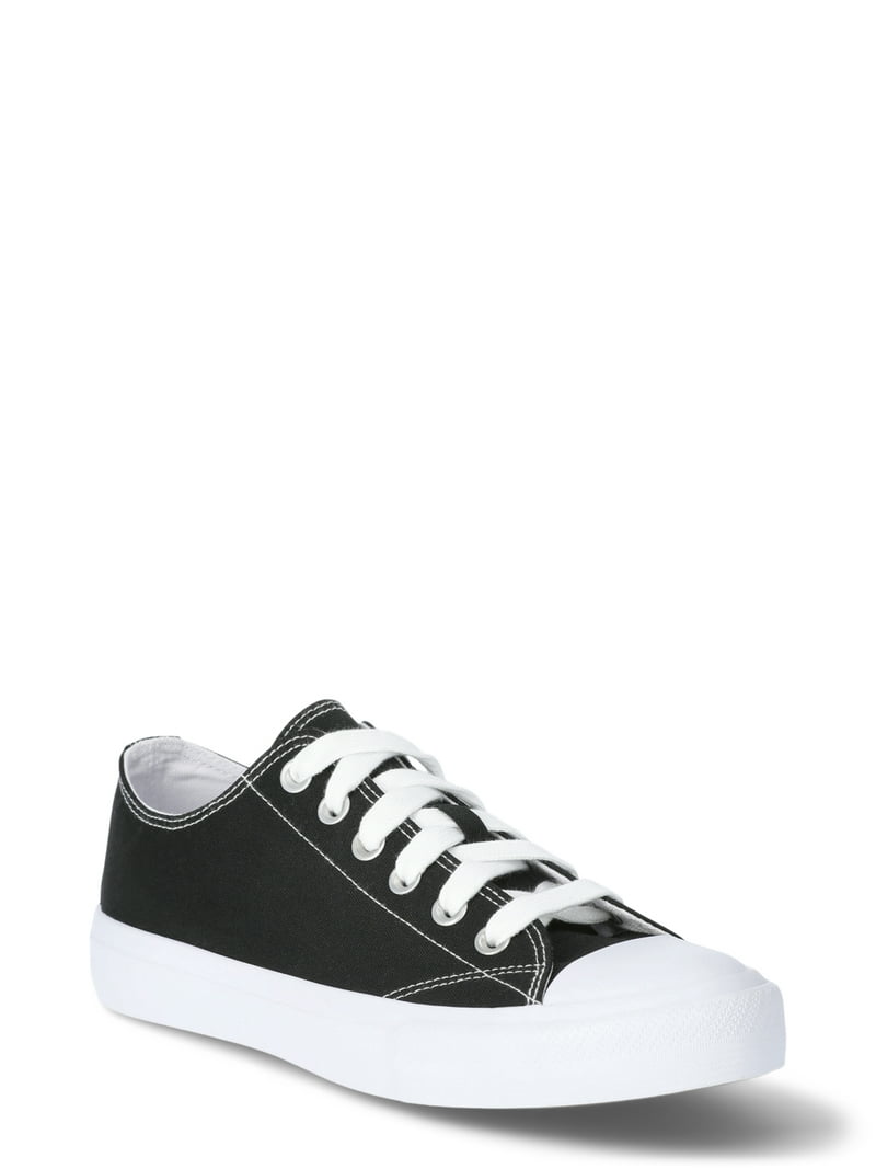 No Boundaries Classic Lace Up Sneakers, Wide Width Available