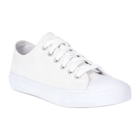 No Boundaries Classic Lace Up Sneakers, Wide Width Available, Womens