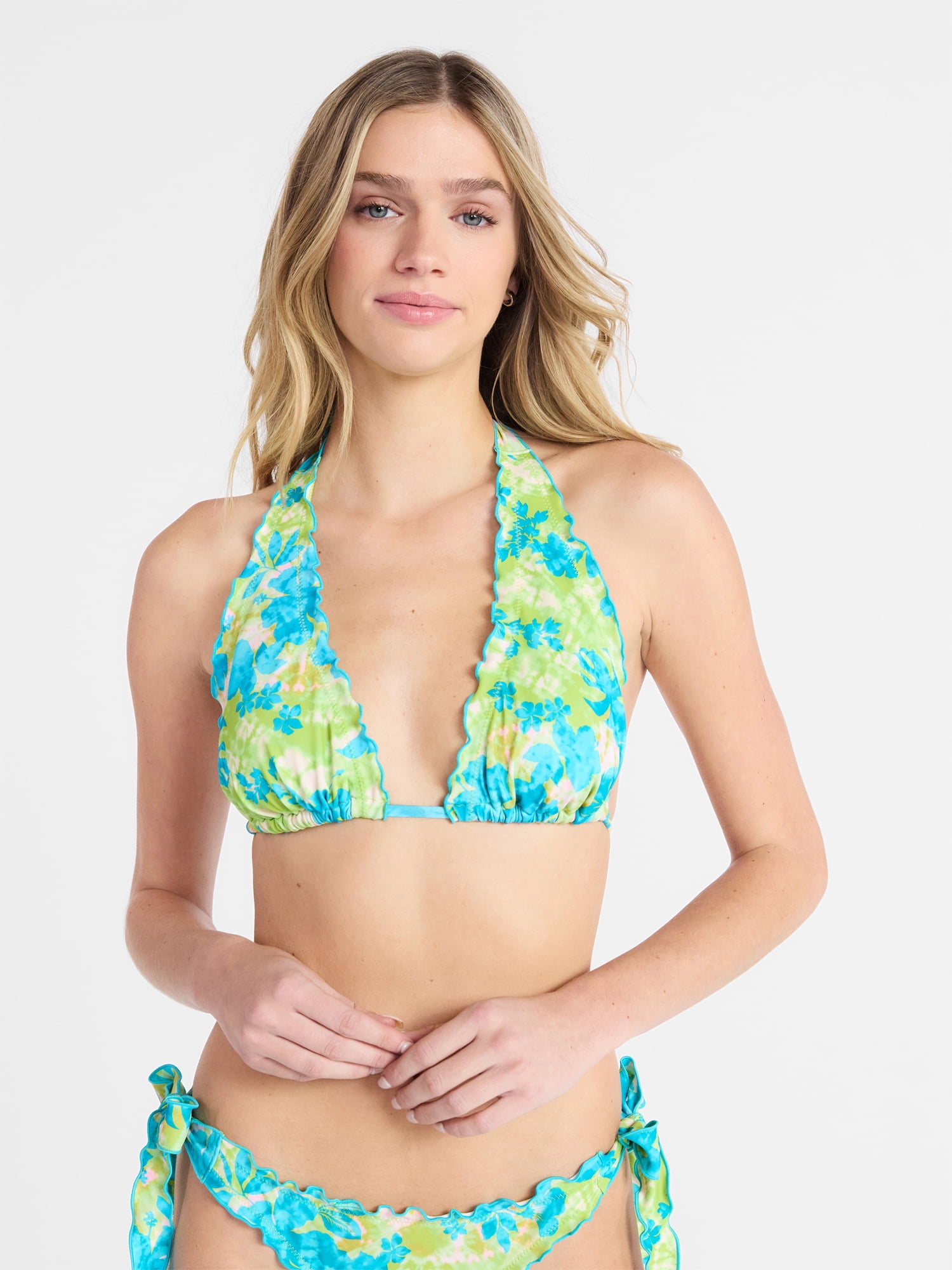 No Boundaries Convertible Bikini Top, Women's XXS-XXL