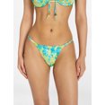 thumbnail image 1 of No Boundaries Smocked String Bikini Swim Bottoms, Women's XXS-XXL, 1 of 5
