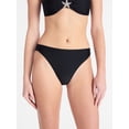 thumbnail image 1 of No Boundaries Mid Rise Bikini Bottoms, Women's XXS-XXL, 1 of 5