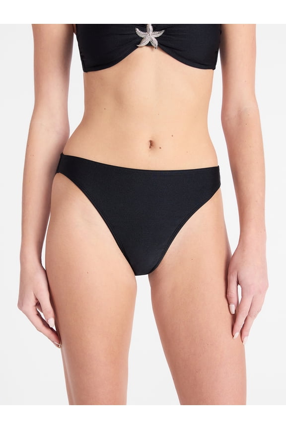 Mid Rise Bikini Bottoms, Women's XXS-XXL