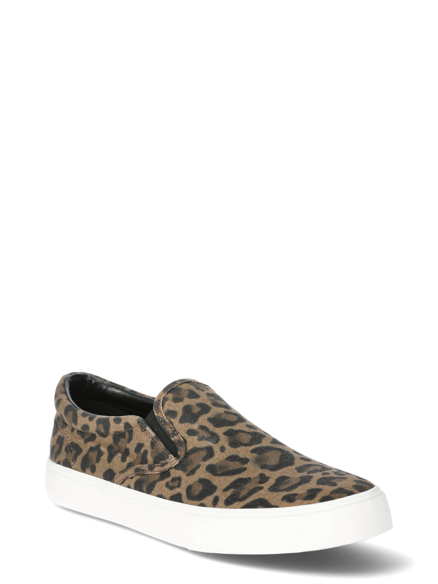No Boundaries Womens' Twin Gore Slip On Sneakers, Sizes 6 - 11