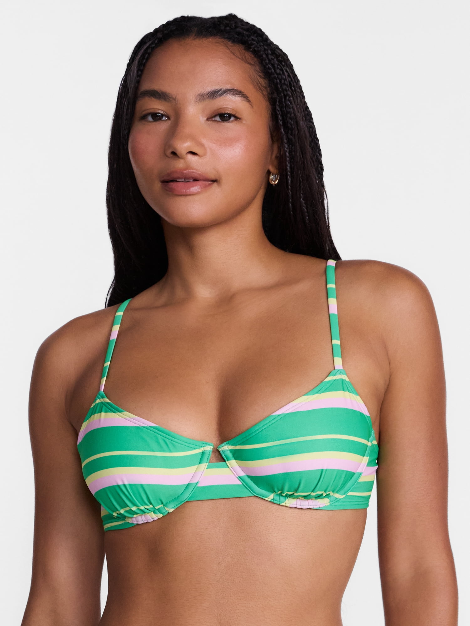 No Boundaries Underwire Bikini Top, Women’s XXS-XXL