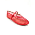 thumbnail image 1 of No Boundaries Women’s Mesh Mary Jane Flats, 1 of 5