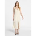 thumbnail image 1 of No Boundaries Beaded Maxi Dress with Slits, Women's XXS-XXL, 1 of 4