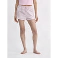 thumbnail image 1 of No Boundaries Woven Sleep Shorts, 1.5'' Inseam, Women’s, 1 of 5
