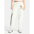 thumbnail image 1 of No Boundaries Christmas Plush Pants, 30'' Inseam, Women's, & Women's Plus, 1 of 5