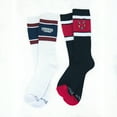 thumbnail image 1 of Netflix Stranger Things Hellfire Multi-Color Socks from No Boundaries, 2-Pack One Size, Men’s, 1 of 3