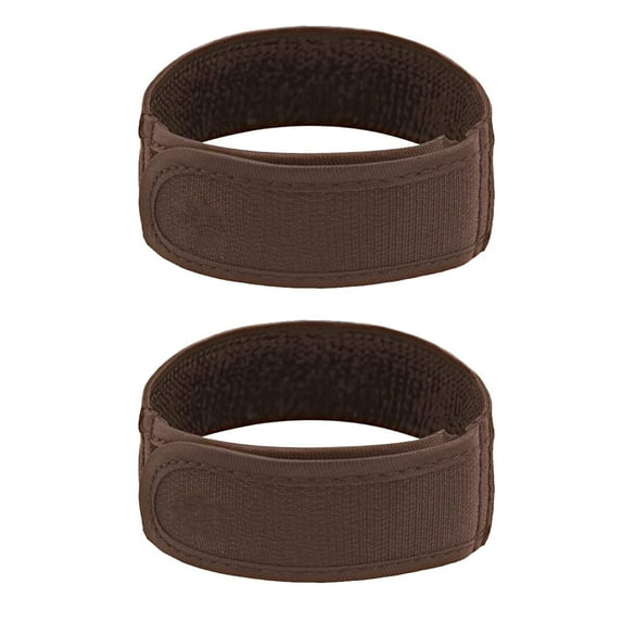 No Buckle Elastic Belt for Men, 1.5 Inch Stretch Belt with Metal Tip, Easy Adjustable Belt for Work Pants, Casual Comfortable Daily Wear-Brown