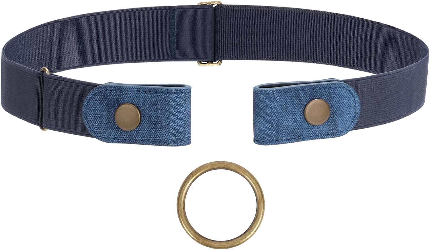 No Buckle Elastic Stretch Belts for Men and Women, Comfortable Invisible No Buckle Elastic Stretch Belts for Men and Women  main image 3