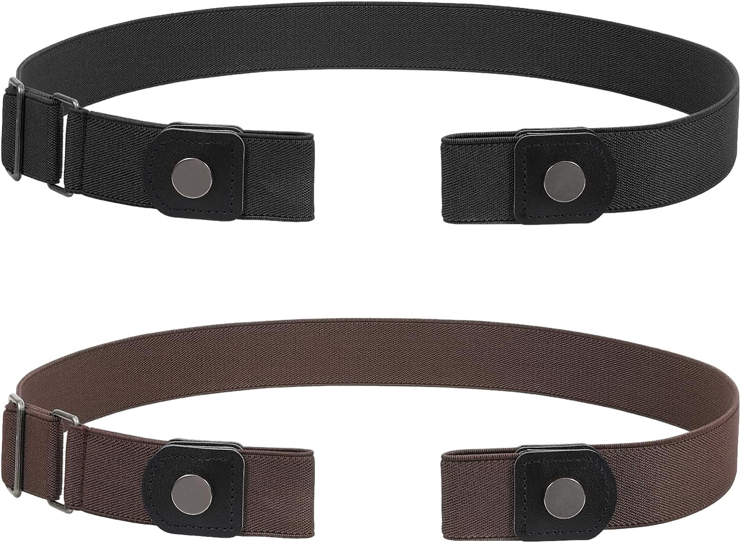 No Buckle Elastic Stretch Belts for Men and Women, Comfortable Invisible No Buckle Elastic Stretch Belts for Men and Women  main image 2