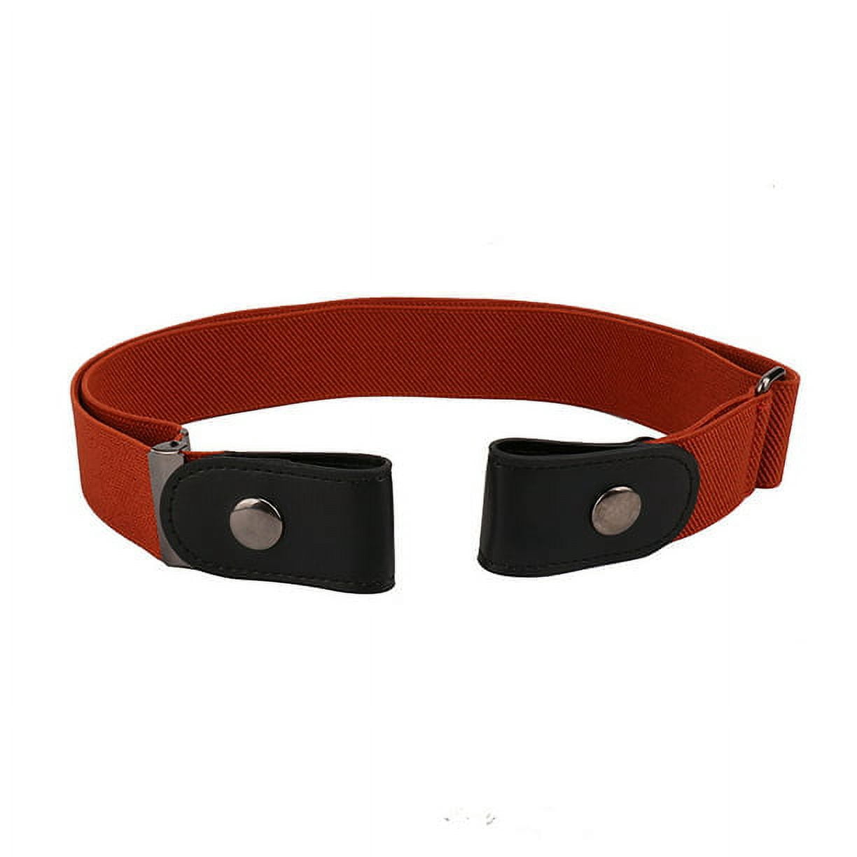 No Buckle Stretch Belt Women and Men, Invisible Adjustable  display picture 1