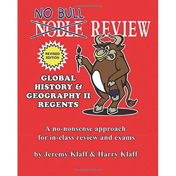 Pre-Owned No Bull Review - Global History & Geography II Regents Paperback