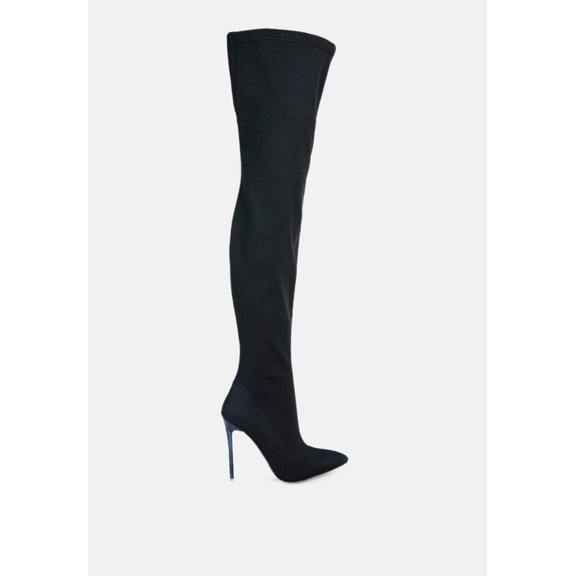 No Calm Superstretch Stiletto Long Boot