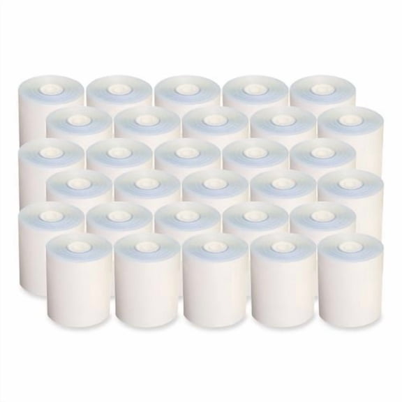 No Carbon Register Rolls, 3" X 90 Ft, White/yellow, 30/carton | Bundle of 2