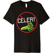No Celery Allergy Awareness Warning Allergic Premium T-Shirt