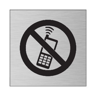 No Cell Phone Signs