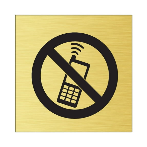 No Cell Phone Signs