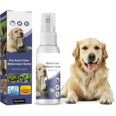 All-Natural Bitter Apple No Chew Spray for Dogs, Non-Toxic, 50ml