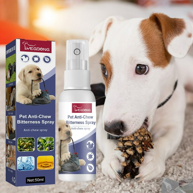 No Chew Spray for Dogs, Bitter Apple Spray for Dogs to Stop Chewing All Natural and Non Toxic