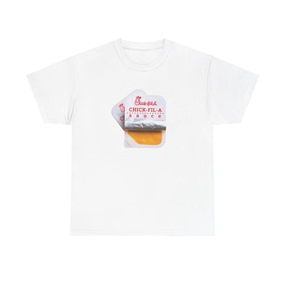 No Chik Fil A Sauce? Lemonade Gold Black T Shirt Heavy Cotton Tee Merch - White / XL