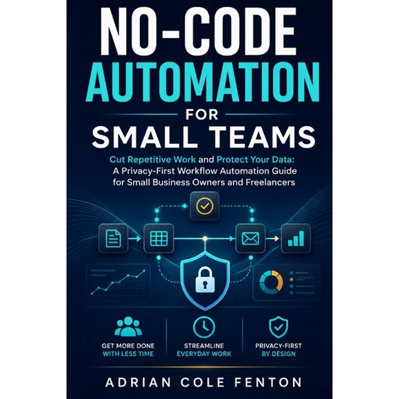 No-Code Automation for Small Teams: Cut Repetitive Work and Protect Your Data: A Privacy-First Workflow Automation Guide, (Paperback)