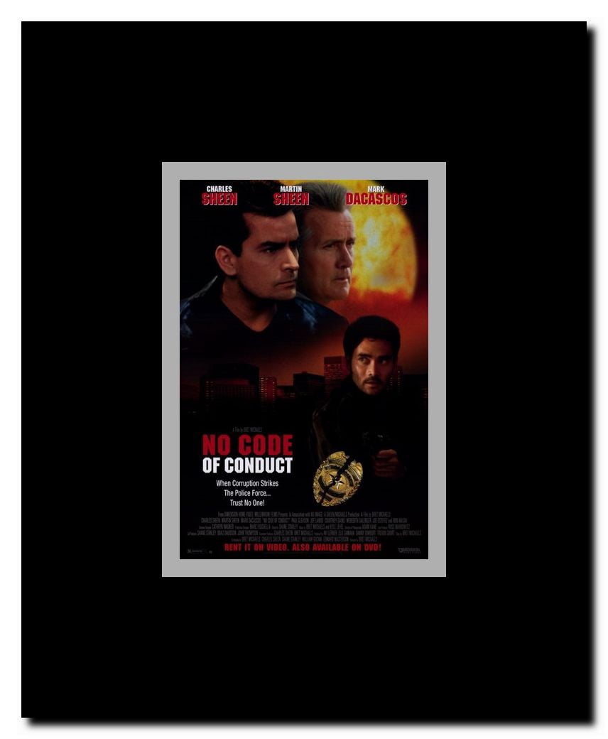 No Code of Conduct Framed Movie Poster