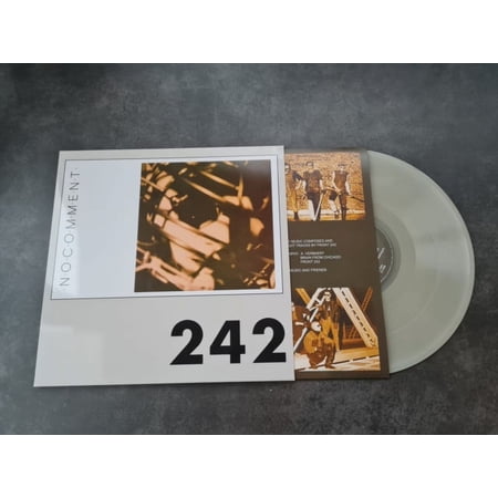 Front 242 No Comment (crystal Clear) (Vinyl Record)