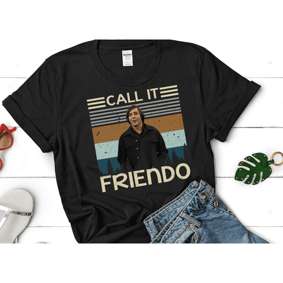 No Country for Old Men Anton Chigurh Call It Friendo Vintage T Shirt, Hoodie, Sweatshirts