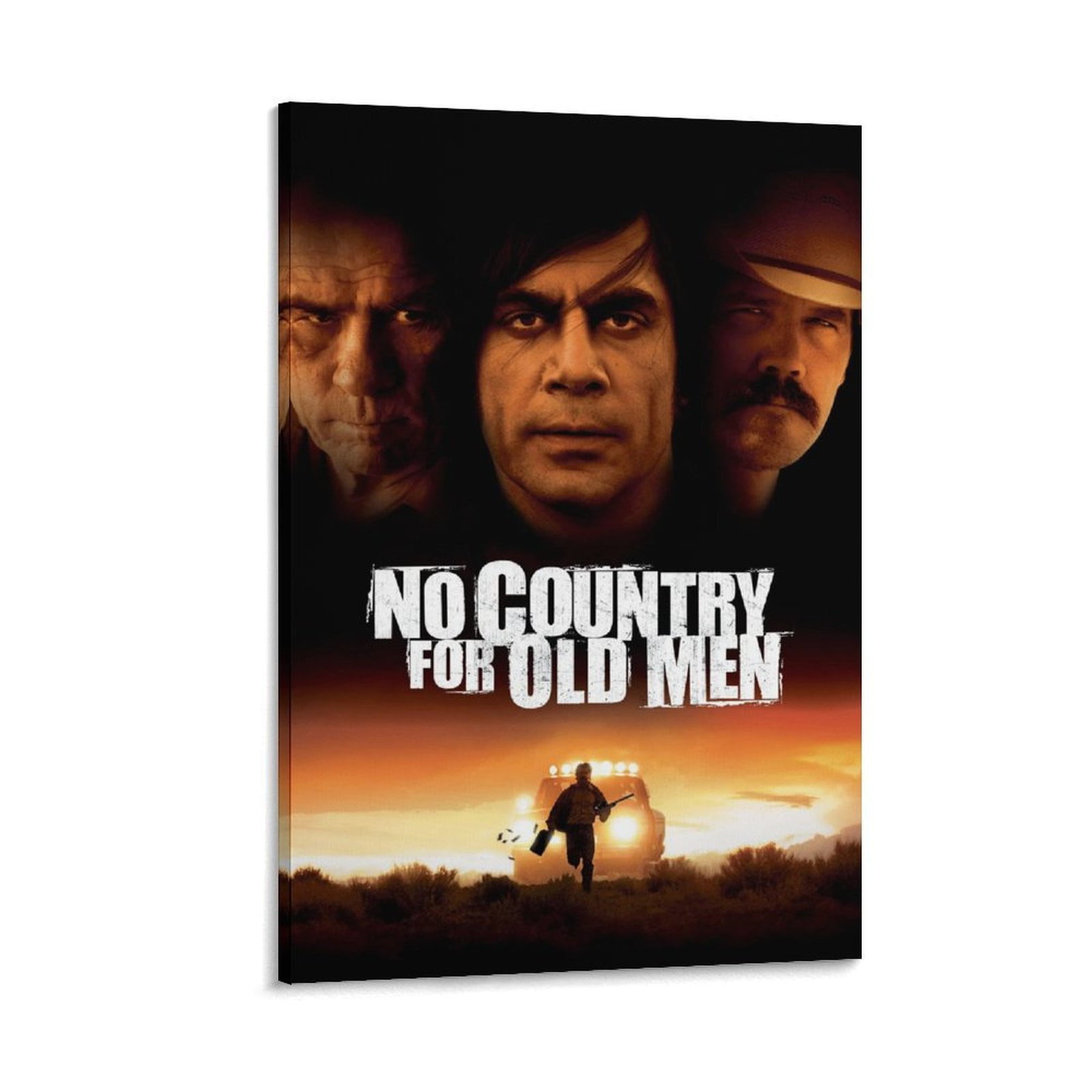 No Country for Old Men Movie Poster Painting On Canvas Wall Art Poster — free download