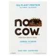 thumbnail image 1 of No Cow, Cookies 'N Cream Protein Snack Bars, 4 Count, 1 of 5
