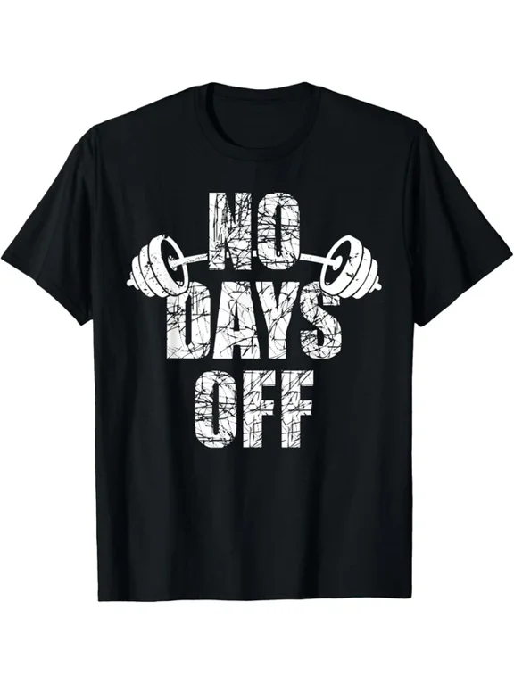 No Days Off Bodybuilder Fitness Design T-shirt