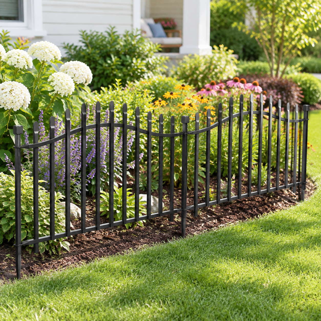 No Dig Garden Fence 24