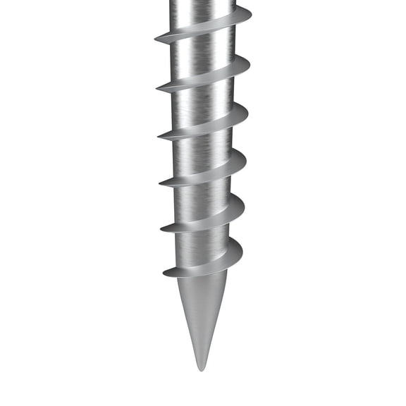No Dig Ground Anchor for Mailbox Post, Heavy Duty Steel U-Shape Post Holder with 6 Lag Bolts and Rebar, DIY Screw in Fence Stake, 27.56 Inch