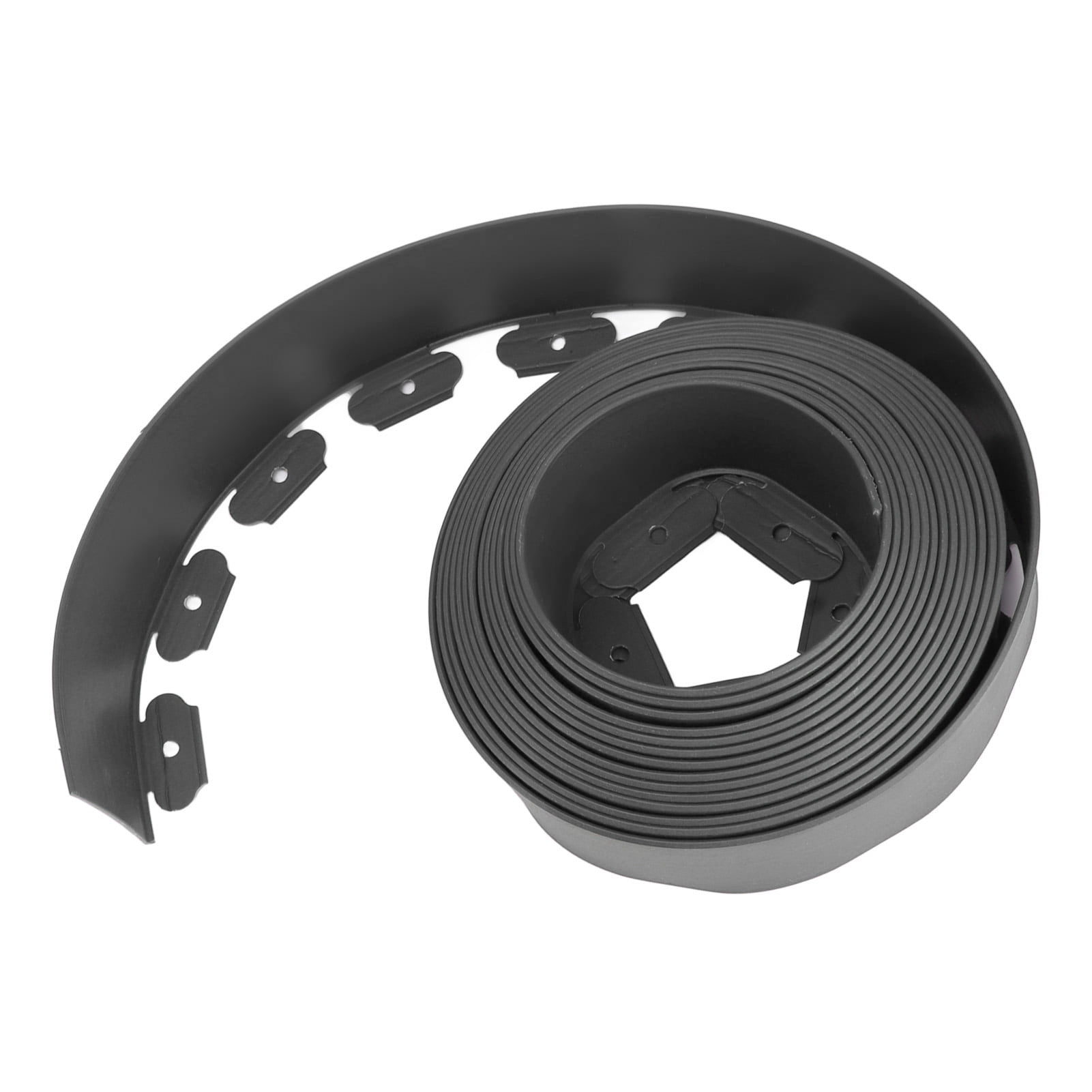 No Dig Landscape Edging, 7.9in Landscape Edging Kit Plastic Landscape