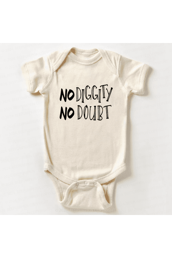 No Diggity Hip Hop Baby Bodysuit Cute Baby Onesie, Baby Bodysuit Lat 4424 Cute Baby Onesie, BABY BODYSUIT LAT 4424