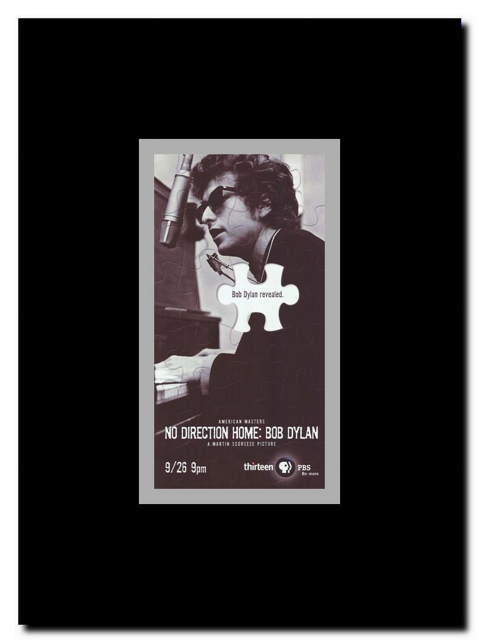 No Direction Home: Bob Dylan Framed Movie Poster