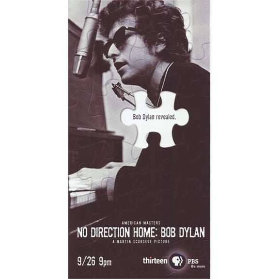 No Direction Home Bob Dylan Movie Poster - 11 x 17 in.