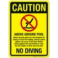 thumbnail image 1 of No Diving Sign, Pool Sign,, 1 of 1
