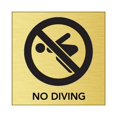 thumbnail image 1 of No Diving Signs, 1 of 1