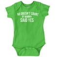 thumbnail image 1 of No Doesn’t Count Mommy Said Yes Romper Boys or Girls Infant Baby Brisco Brands 24M, 1 of 6