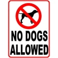 thumbnail image 1 of No Dogs Allowed Sign, 1 of 1
