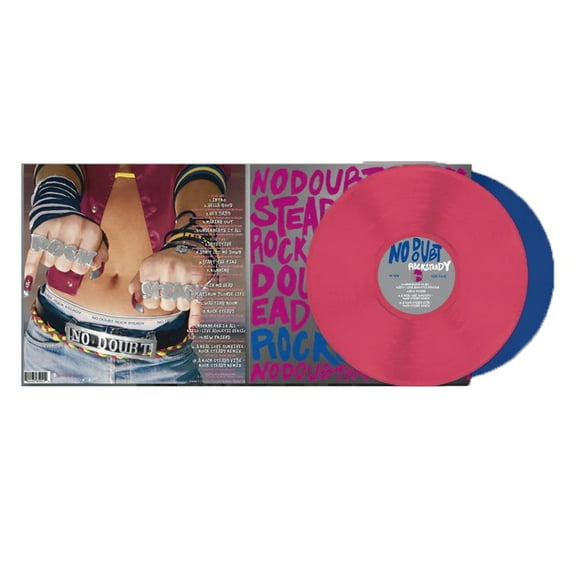No Doubt Rock Steady Exclusive IVC Edition Blue and Pink Vinyl 2LP