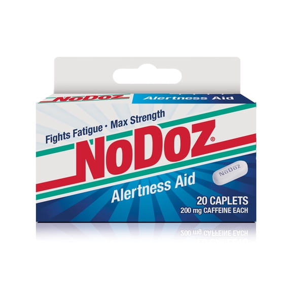 No Doz Alertness Aid Tablets, Caffeine Supplement, 20 Pills (Pack of 1)